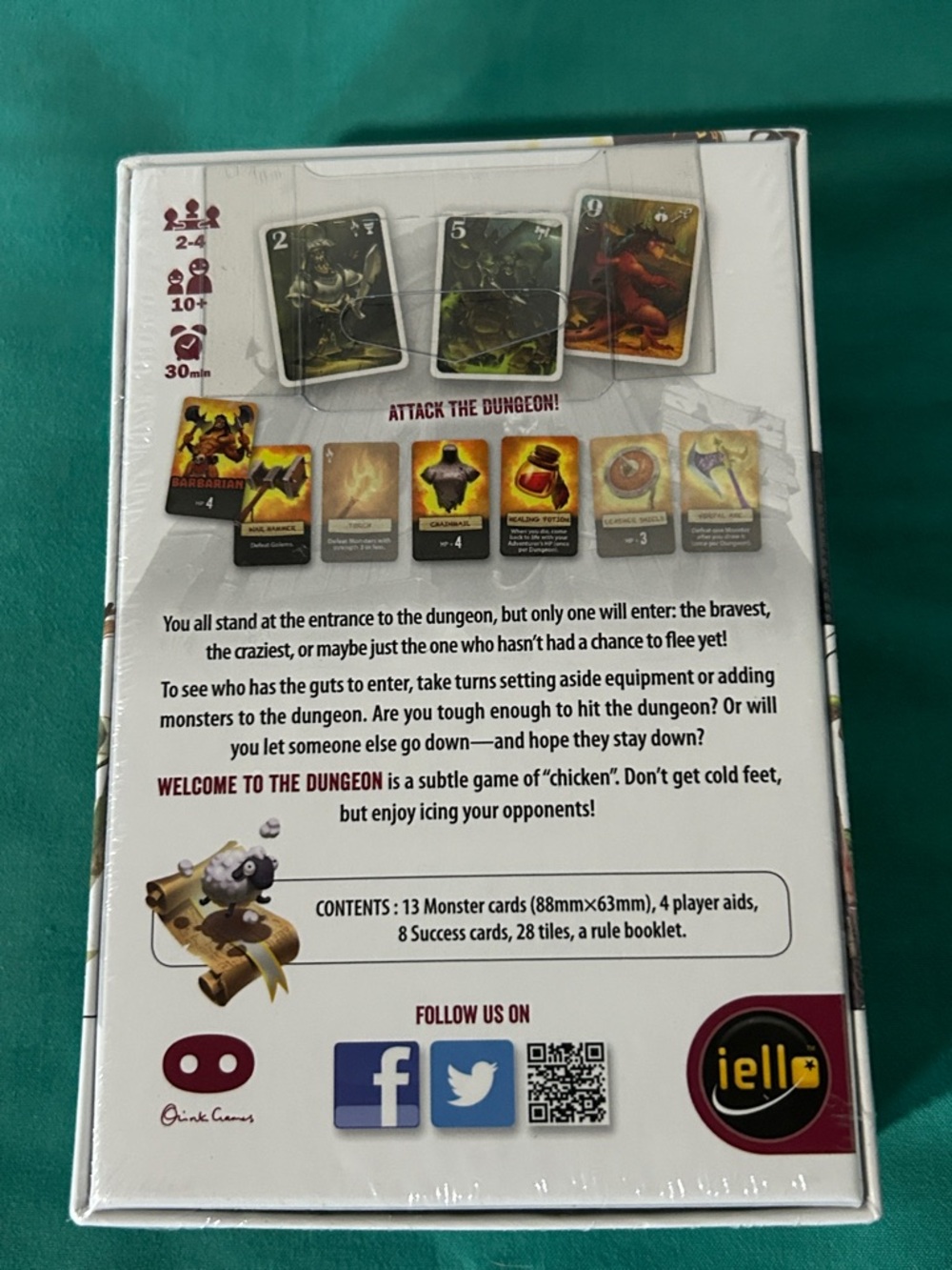 Welcome to the Dungeon Board Game by iello - BNIB - Picture 2 of 4